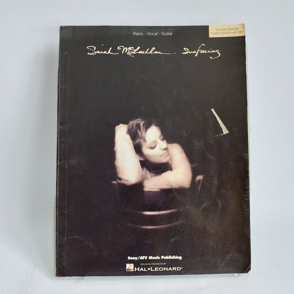 Sarah MacLachlan Surfacing Piano Vocal Guitar Book Vintage